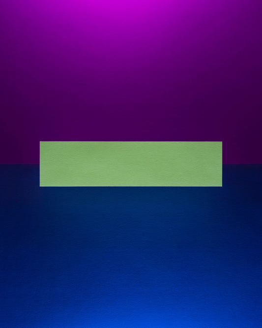 "#113" - Purple and Blue with Light Green